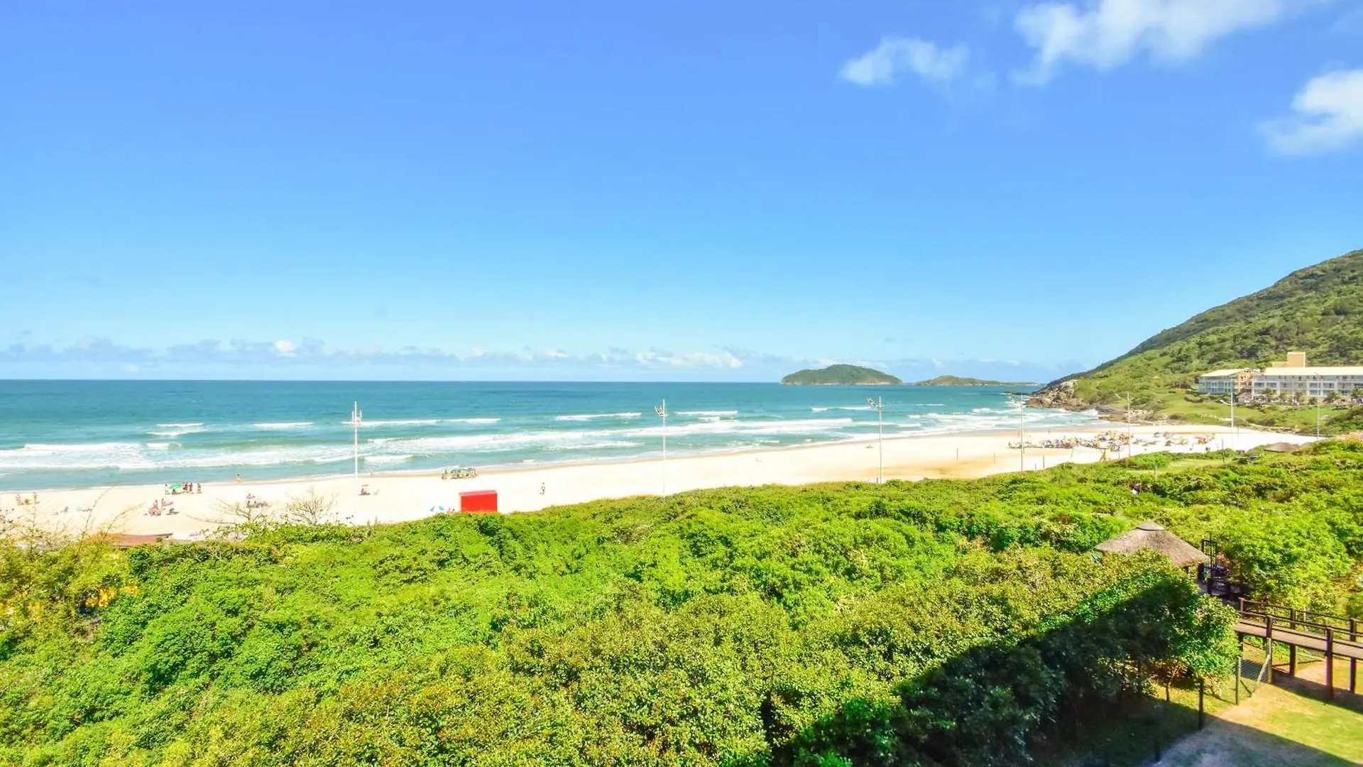 아파트 Apartamento Frente Mar Na Praia Do Santinho N880 Florianópolis 브라질
